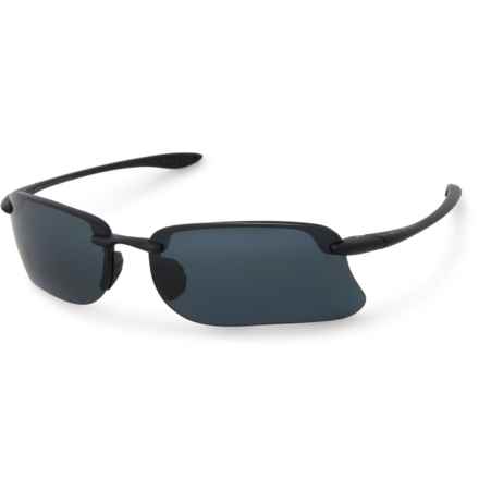 MAUI JIM Made in Japan Turtle Bay Sunglasses - Polarized in Black/Black/Grey