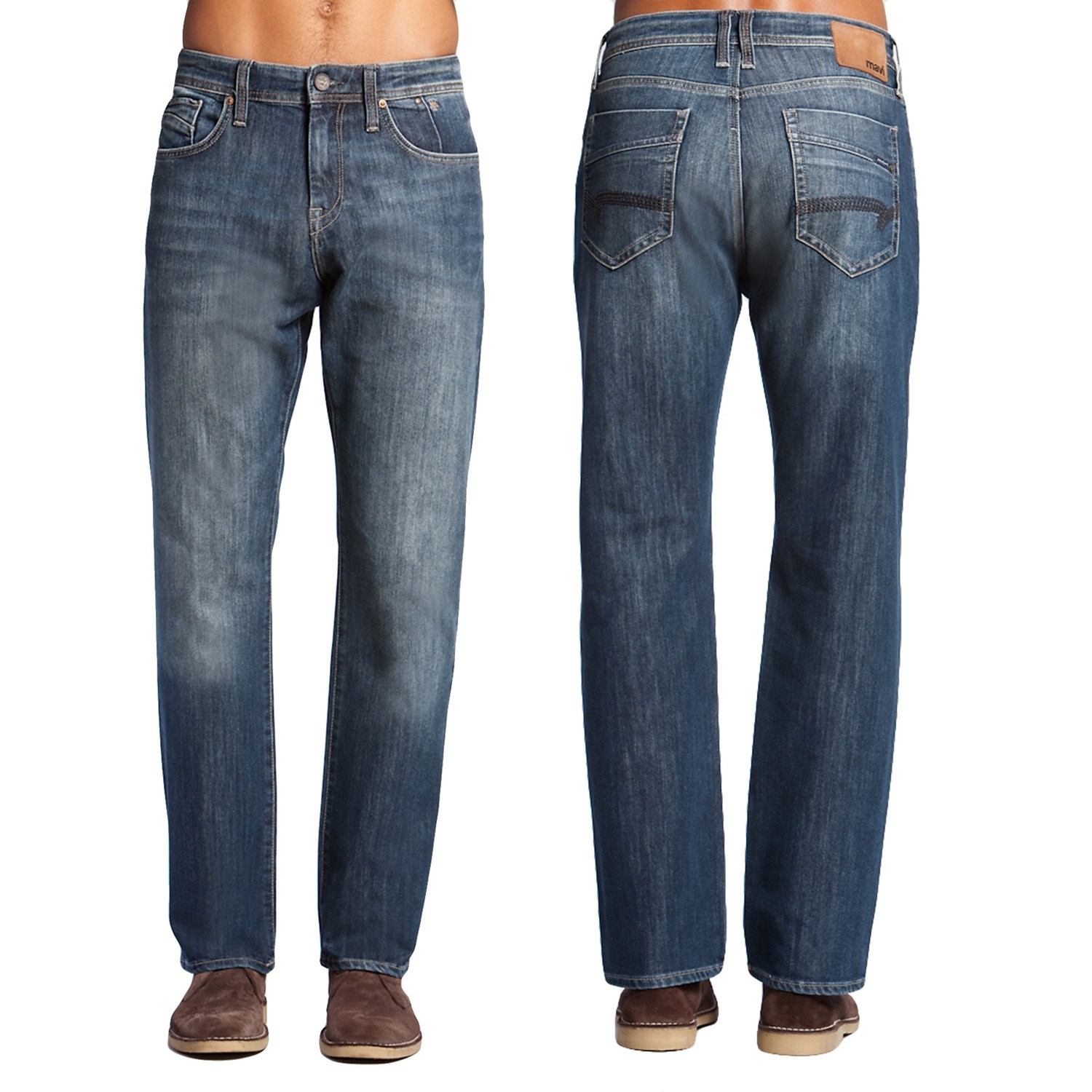 Mavi Matt Relaxed Denim Jeans (For Men) - Save 59%