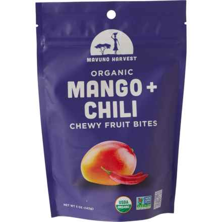 Mavuno Organic Mango and Chili Chewy Fruit Bites - 5 oz. in Multi