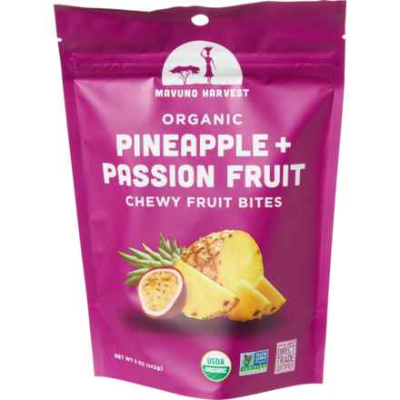 Mavuno Organic Pineapple and Passion Fruit Chewy Bites - 5 oz. in Multi