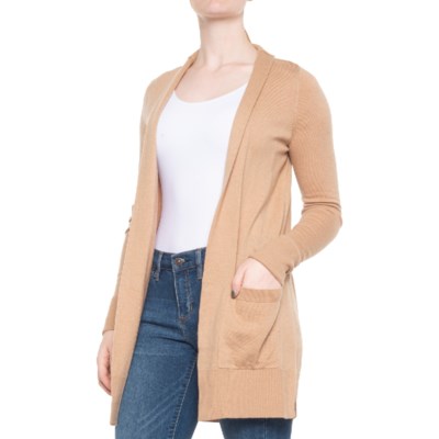 time and tru women's double knit cardigan
