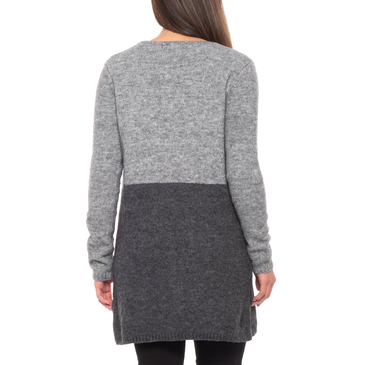 max studio colorblock cardigan