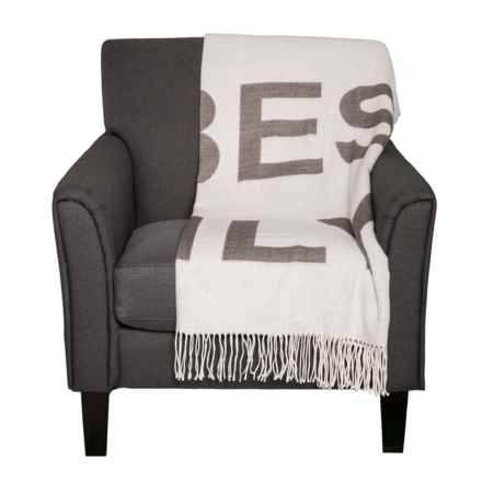 Max Studio Home Decor Average Savings Of 44 At Sierra Trading Post Max Studio Good Vibes Only Throw Blanket 50x60 In Grey Closeouts