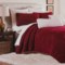 543PA_2 Max Studio Holiday Holiday Ruby Red Quilt Set - Twin
