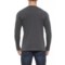 577MR_2 MBX Charcoal Solid Inject Slub Henley Shirt - Long Sleeve (For Men)