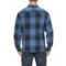 577MW_2 MBX Sueded Ombre Plaid Shirt - Long Sleeve (For Men)