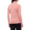 620XW_2 Meister Logo Base Layer Top - Zip Neck, Long Sleeve (For Women)