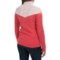 147TU_2 Meister Maya Sweater - Wool Blend, Zip Neck (For Women)