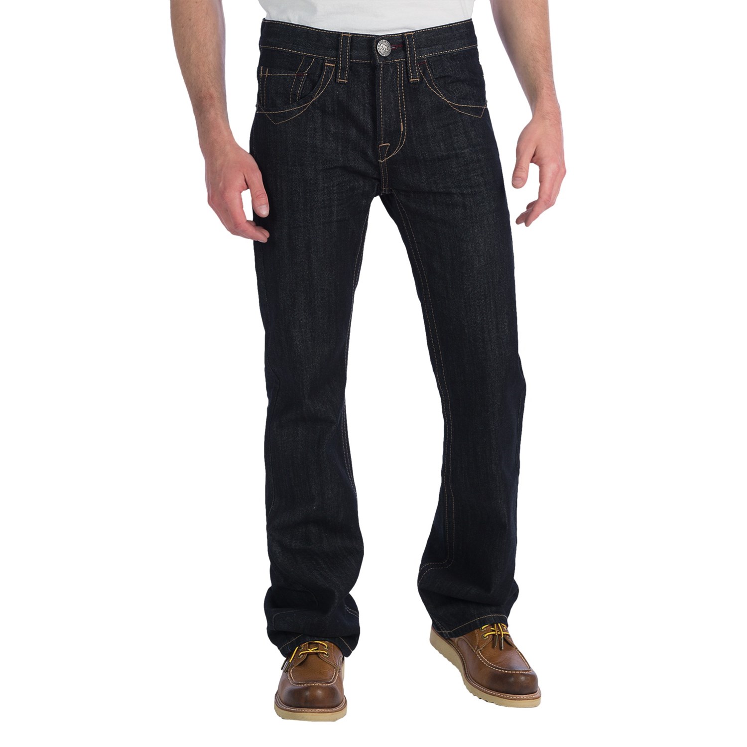 MEK Denim Bootcut Jeans - Button Fly (For Men) - Save 74%