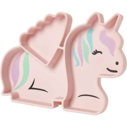 Melii Silicone Divided Plate in Unicorn