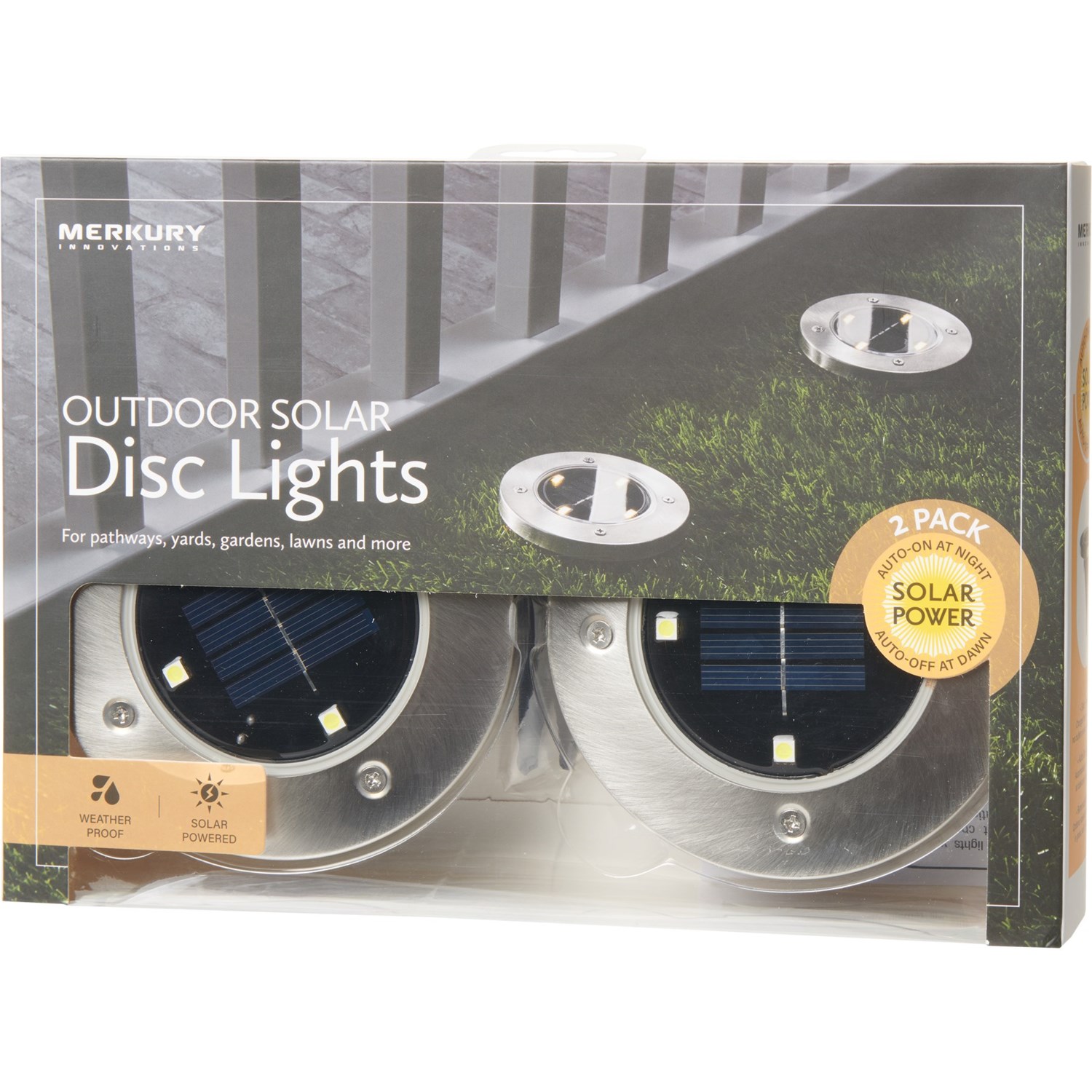 merkury solar disc lights