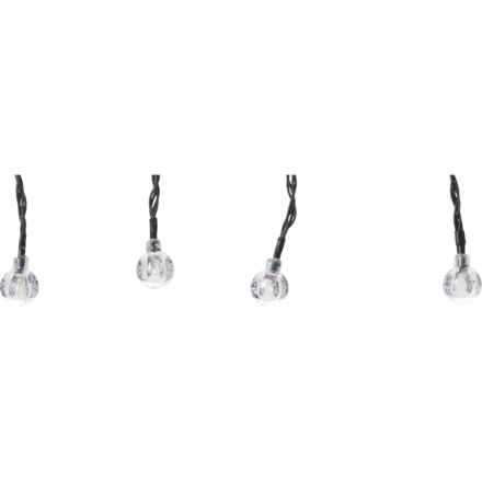 Merkury Outdoor Solar Mini LED String Lights - 25’, 25 Bulbs in Black