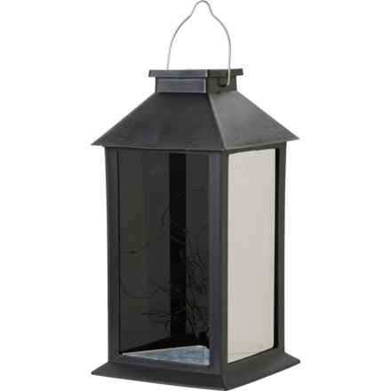 Merkury Outdoor Solar Mirrored LED Firefly Lantern in Multi