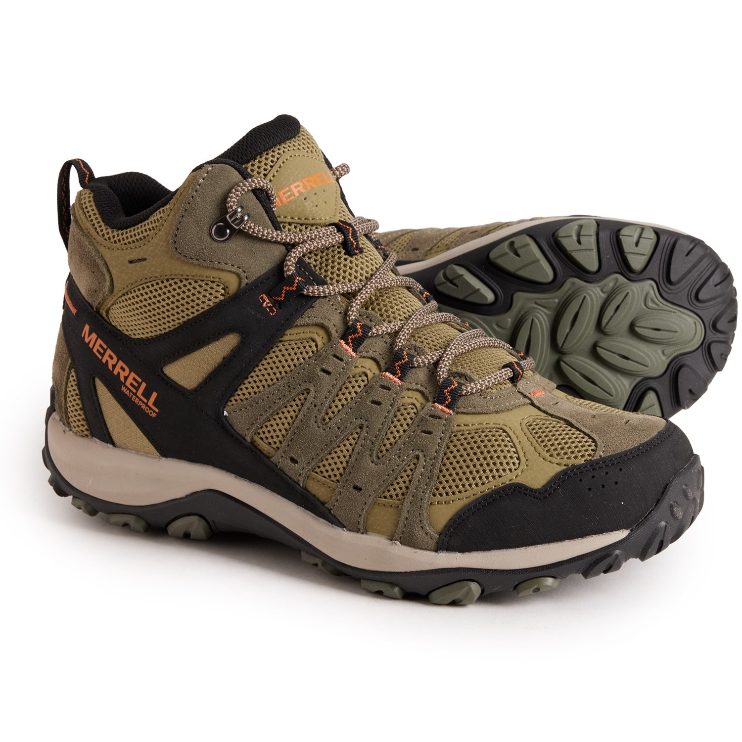 Merrell men's accentor mid vent waterproof hiking boot hotsell