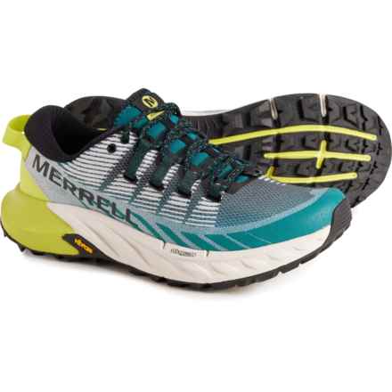 Merrell Agility Peak 4 Trail Running Shoes (For Women) in Jade