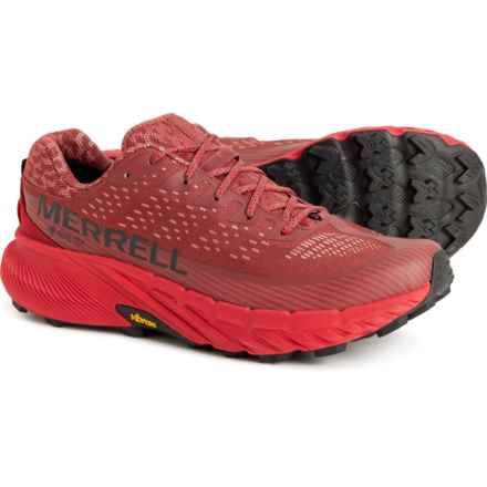 Merrell Agility Peak 5 Gore-Tex® Trail Running Shoes - Waterproof (For Men) in Red Oxide