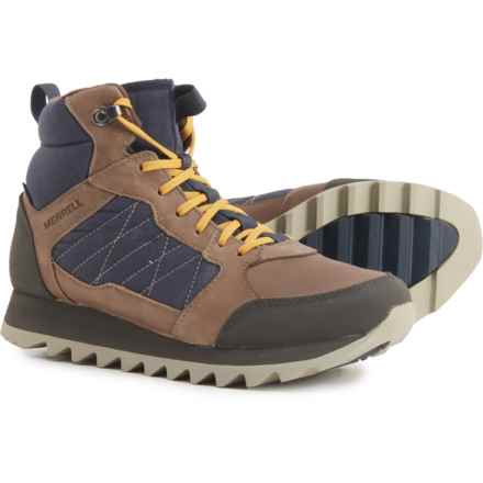 men's alpine sneaker mid polar waterproof