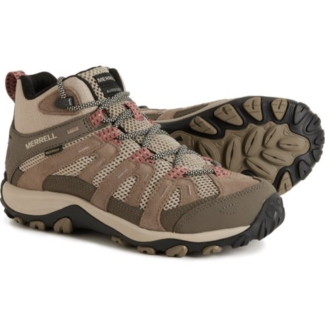 Merrell Alverstone 2 Mid Hiking Shoes - Waterproof, Wide Width (For Women) in Aluminum