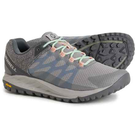 Merrell Antora 2 Trail Running Shoes (For Women) in Paloma/Charcoal