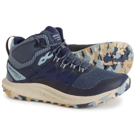 Merrell Antora 3 Mid Hiking Boots - Waterproof (For Women) in Sea