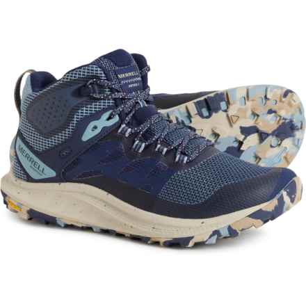 Merrell Antora 3 Mid Hiking Boots - Waterproof (For Women) in Sea