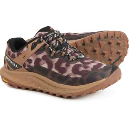 Merrell Antora 3 Trail Running Shoes (For Women) in Leopard/Sepia Leopard