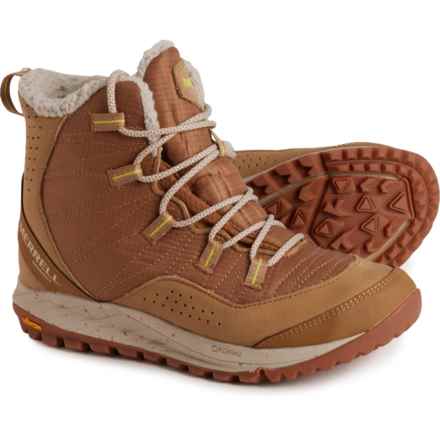 Merrell Antora Sneaker Snow Boots - Waterproof, Insulated (For Women) in Tobacco