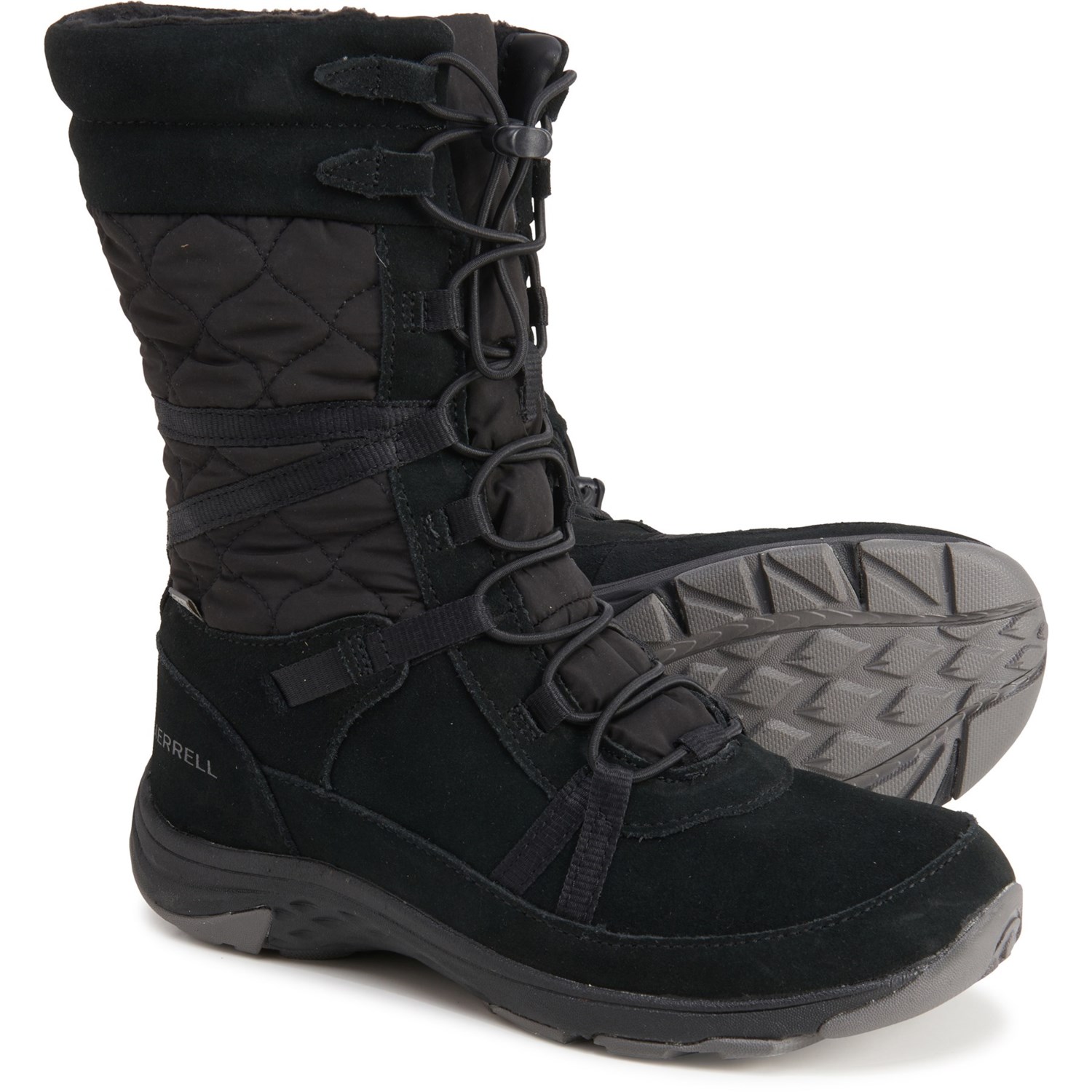 merrell lace up boots
