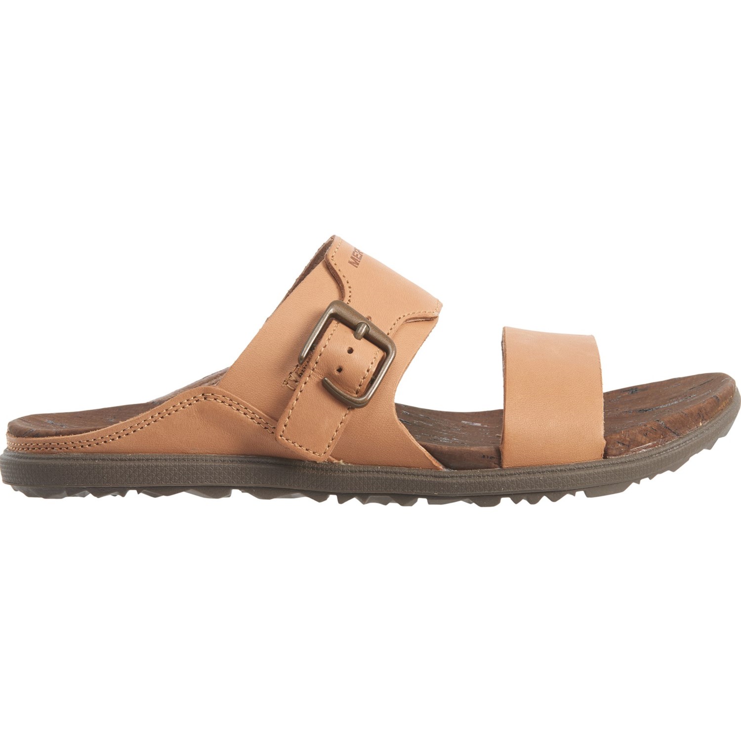 merrell around town luxe buckle slide