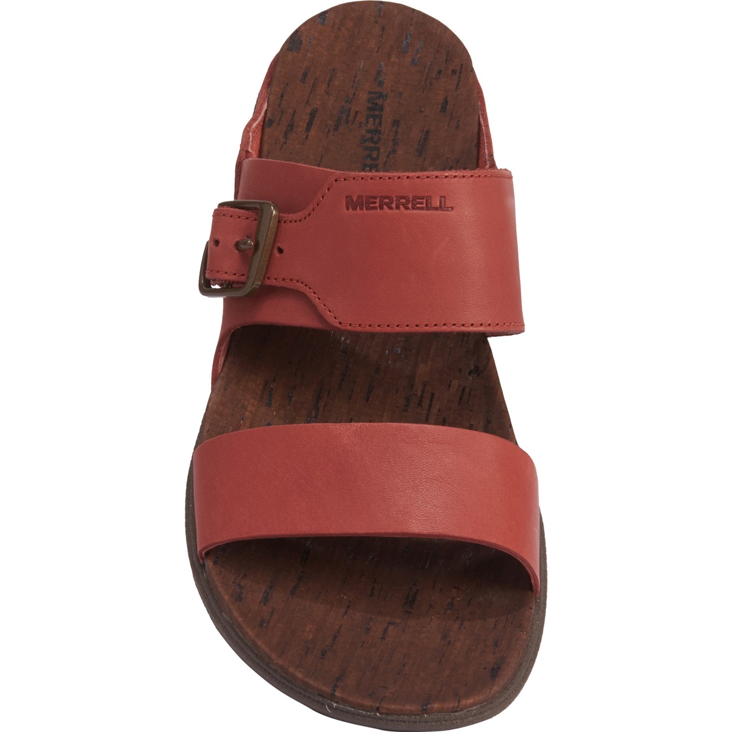 merrell around town luxe buckle slide