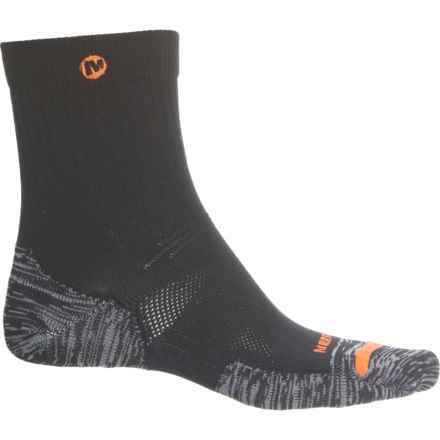Merrell Bare Access Socks - Quarter Crew (For Men and Women) in Black