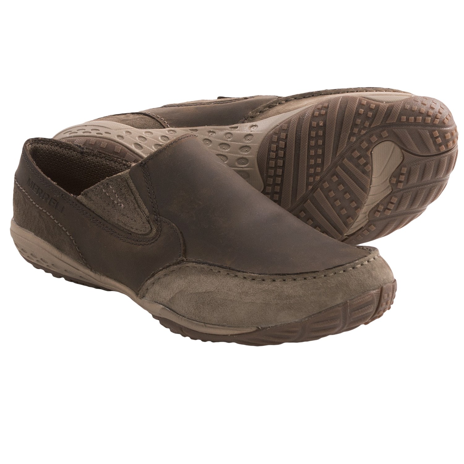 Merrell Barefoot Life Radius Glove Shoes - Minimalist, Leather, Slip ...