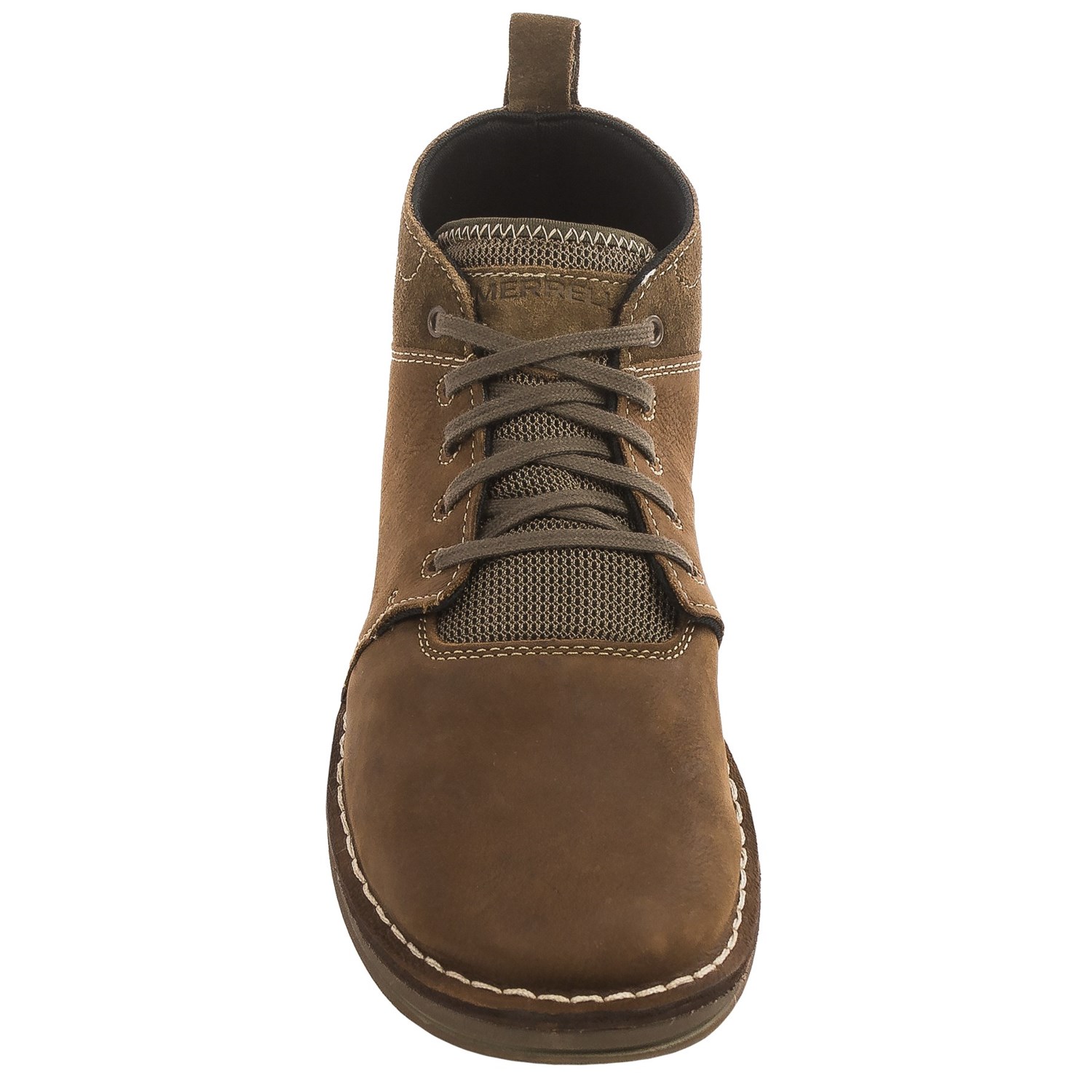 Merrell Bask Sol Mid Chukka Boots (For Men) - Save 55%
