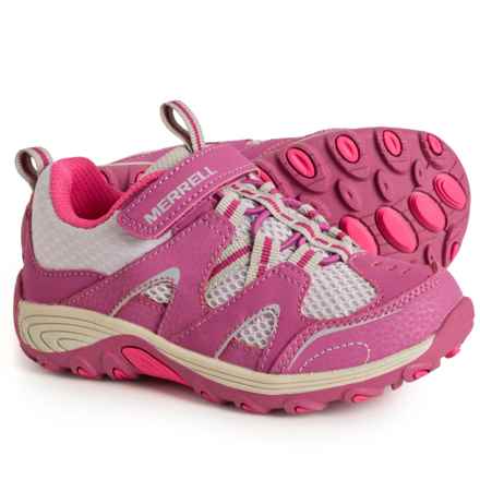 Merrell Boys and Girls Trail Chaser 2 Hiking Shoes in Berry/Grey - Closeouts