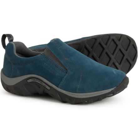 Merrell Boys Free Roam Jungle Moc Shoes - Suede in India Ink