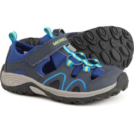 Merrell Boys Hydro Teton Sandals - Leather in Navy/Blue - Closeouts