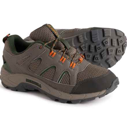 Merrell Boys Oakcreek Low LTT Hiking Shoes - Waterproof in Boulder
