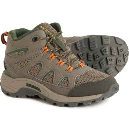 Merrell Boys Oakcreek Mid Hiking Boots - Waterproof in Boulder