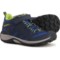 Merrell Boys Outback Mid 2 Hiking Boots in Navy/Lime