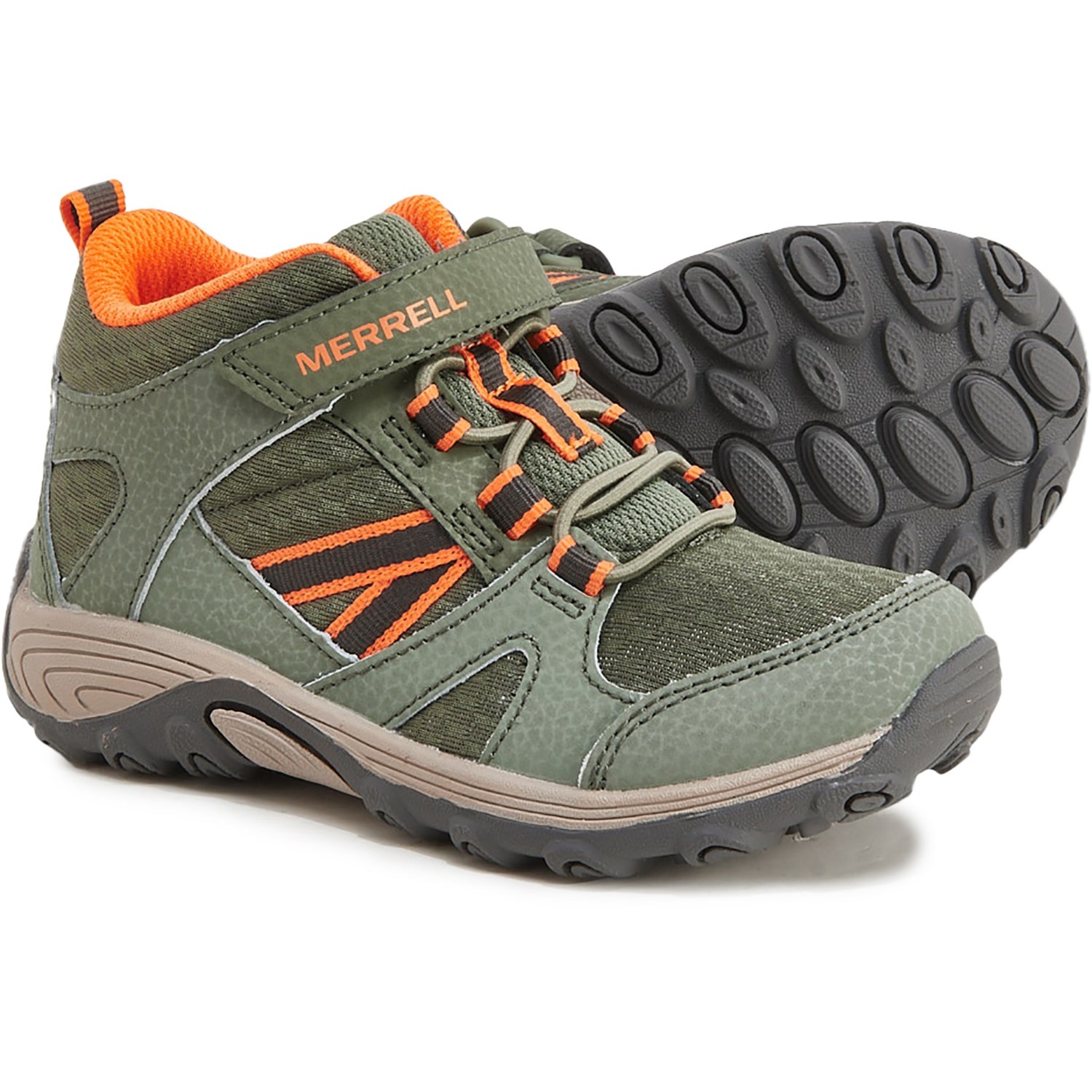 Merrell Boys Outback Mid Hiking Boots
