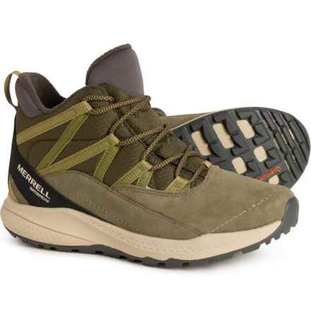 Merrell Bravada Edge 2 Thermo Demi Winter Hiking Boots - Waterproof, Insulated, Suede (For Women) in Olive
