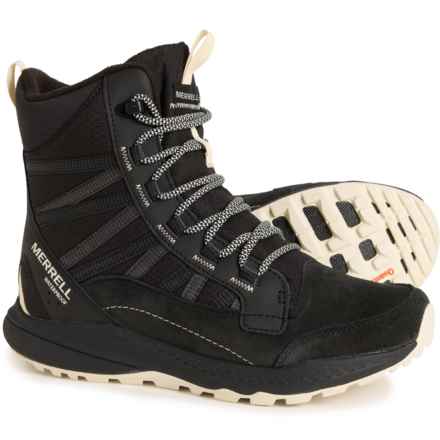 Merrell Bravada Edge 2 Thermo Mid Hiking Boots - Waterproof, Insulated (For Women) in Black/Black