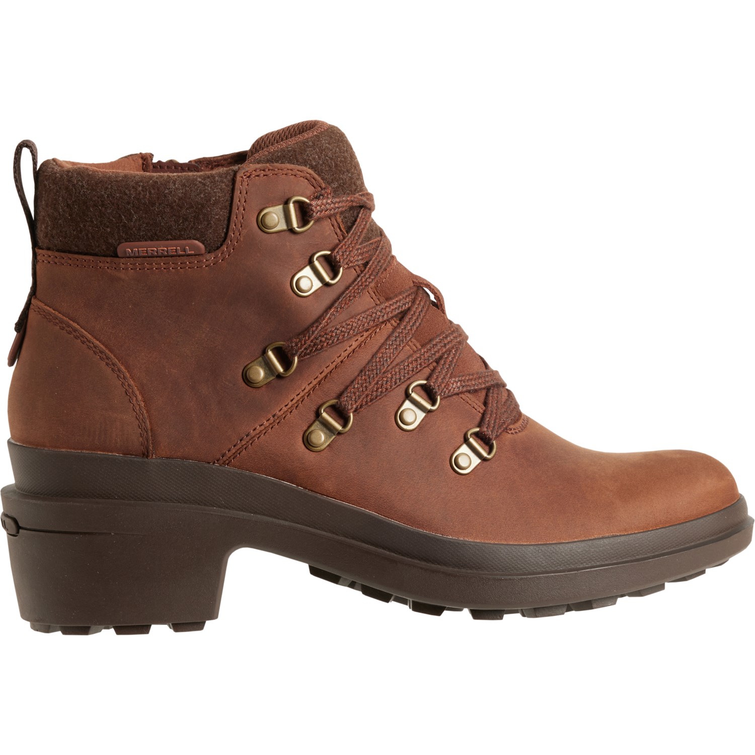 (取寄) メレル レディース シャトー 3 レース-アップ ブーツ Merrell women Chateau III Lace-Up Boots (For Women)  Bracken Merrell Chateau III Lace-Up Boots (For Women) - Save 65%
