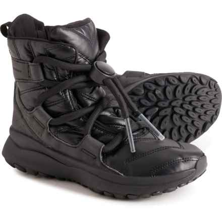 Merrell Cloud Puff Lace Polar Snow Boots - Waterproof, Insulated (For Women) in Black