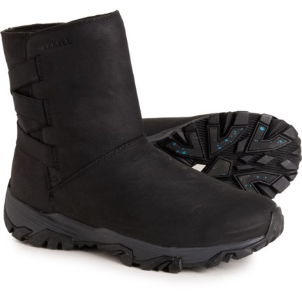 Merrell Coldpack Ice+ Stretch Polar Snow Boots - Waterproof, Insulated, Leather (For Women) in Black