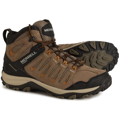 メリー Merrell Crosslander 3 Mid Hiking Boots (For Men) - Save 41%