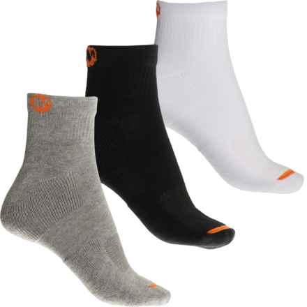 Merrell Cushioned Cotton Socks - 6-Pack, Crew (For Women) in Black/Grey/White - Closeouts