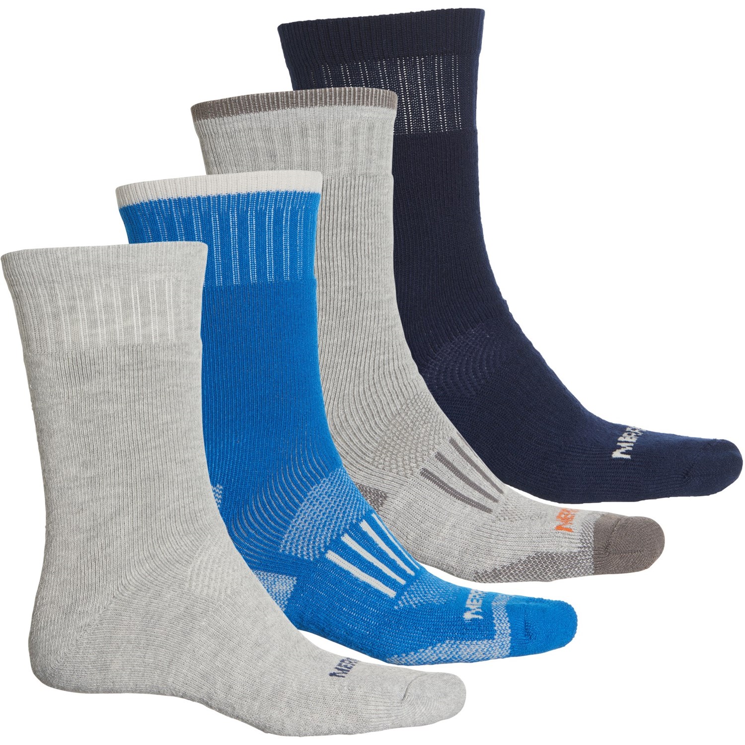 Merrell Cushioned Hiking Socks (For Men and Women) Save 46