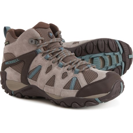 Merrell Deverta 2 Mid Hiking Boots - Waterproof (For Women) in Falcon / Trooper