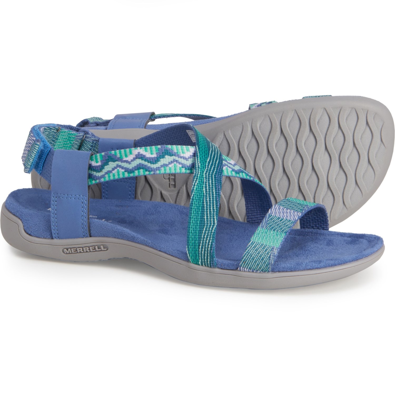 merrell memory foam sandals